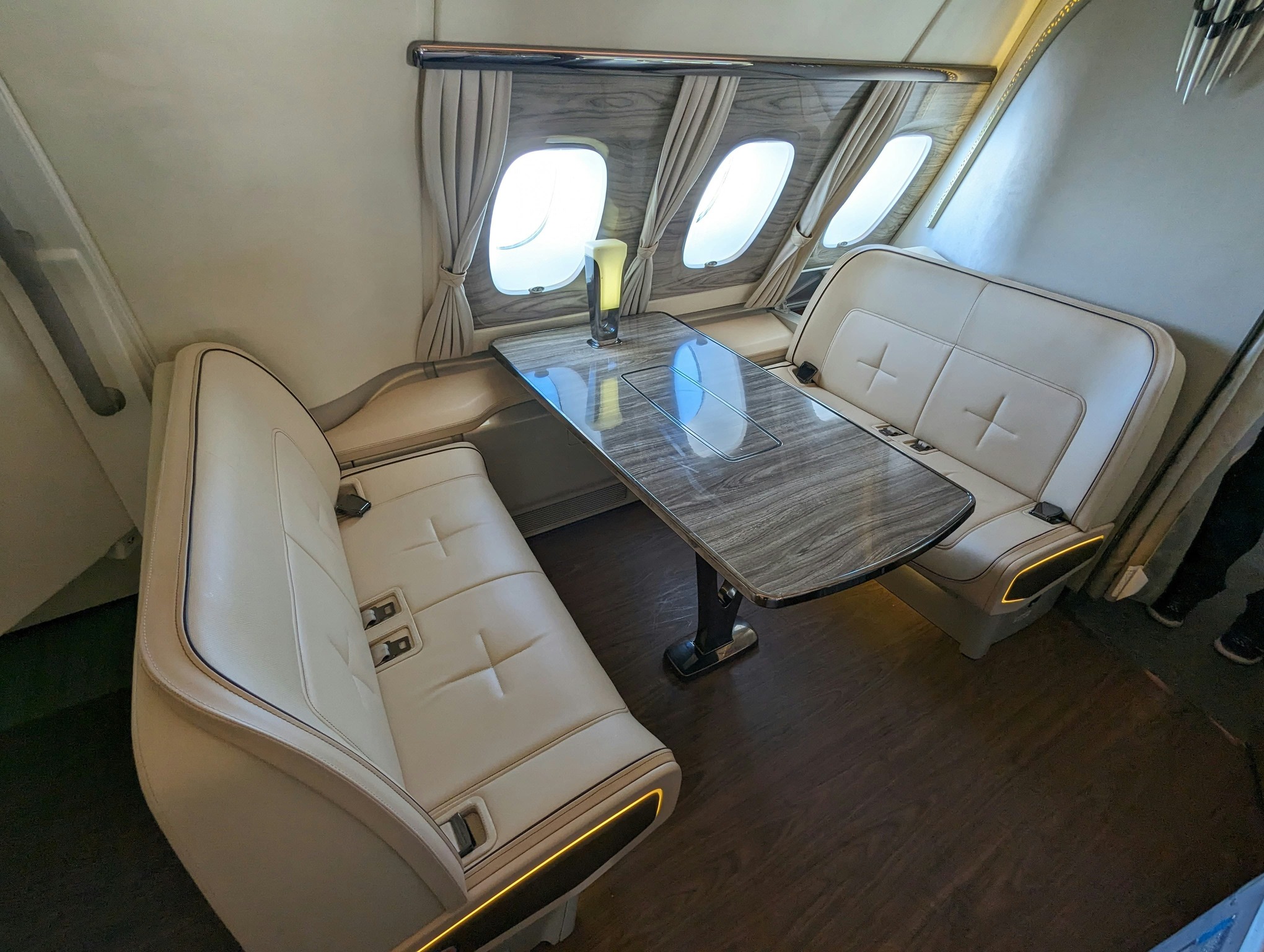 Private Jet Interior